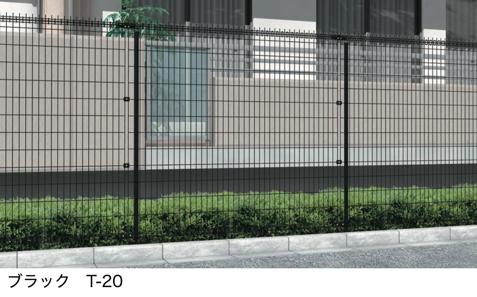 LIXILの「ハイグリッドフェンス 剣先2型 フリーポールタイプ」のサブ画像4