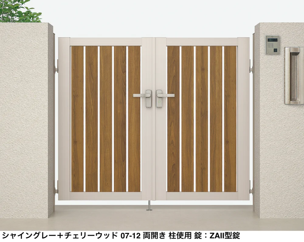 LIXILの「開き門扉AB ウッディTS2型【2023年版】」のサブ画像2