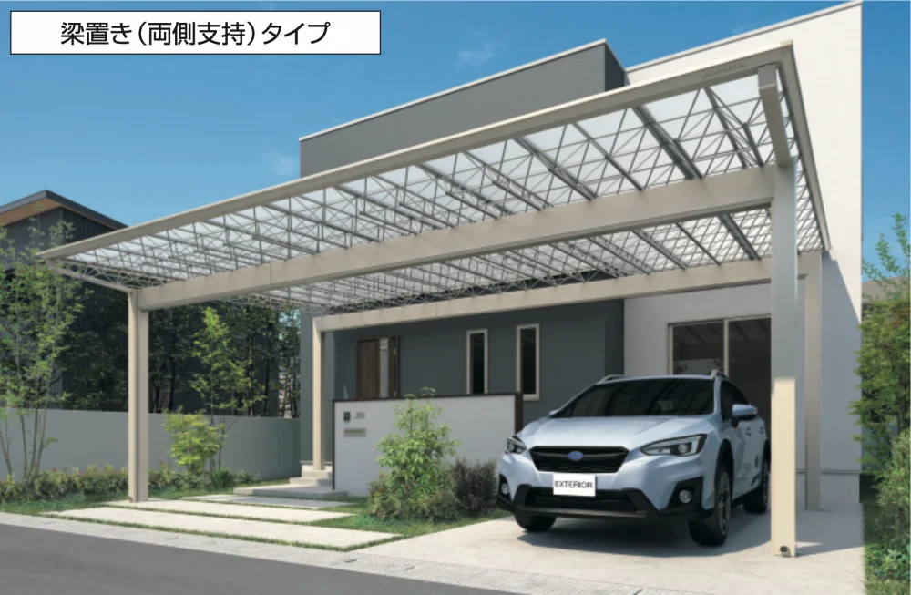 三協アルミの「M.シェードⅡ 梁置きタイプ（両側支持タイプ）【2023年版】」のサブ画像4