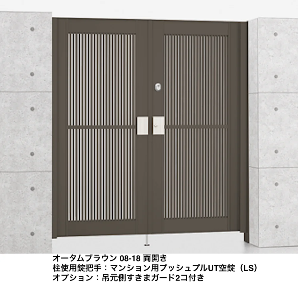 LIXILの「エルネクス門扉 M-TK型【2022年版】」のサブ画像2