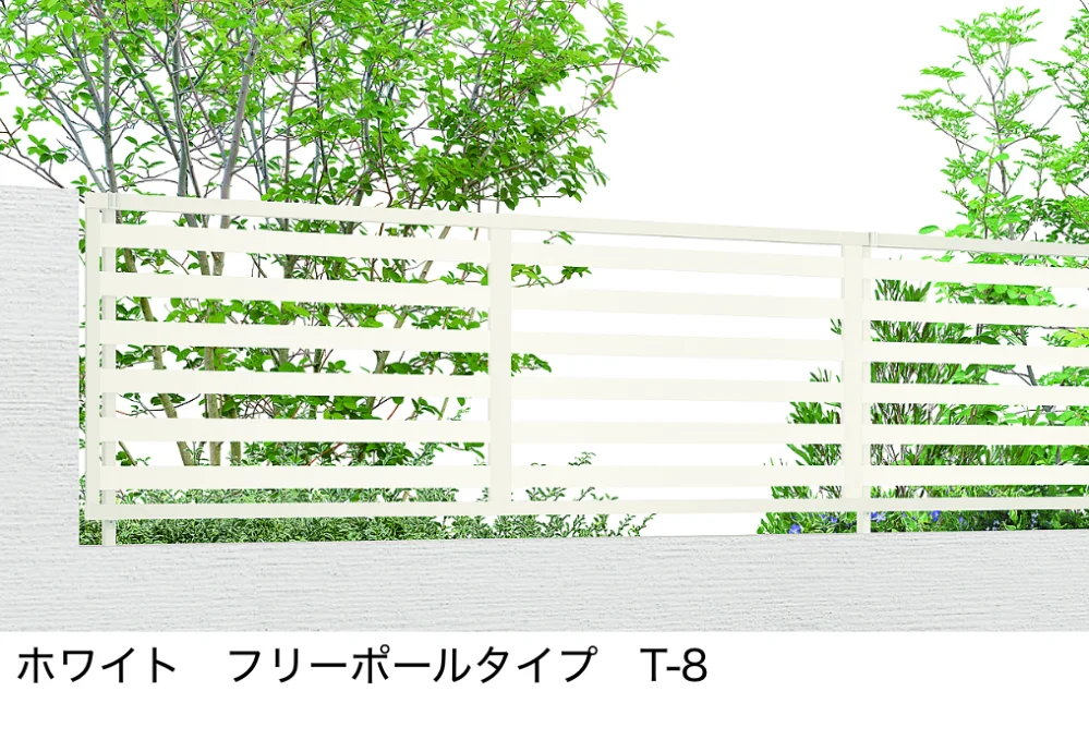 LIXILの「フェンスAB YR3型(横格子③)【2023年版】」のサブ画像2