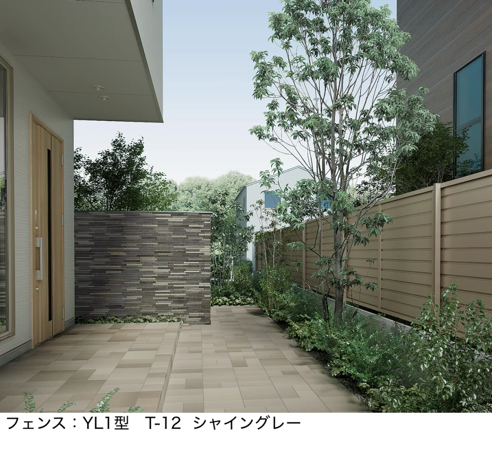 LIXILの「フェンスAB YL1型(横ルーバー①)【2022年版】」のサブ画像5