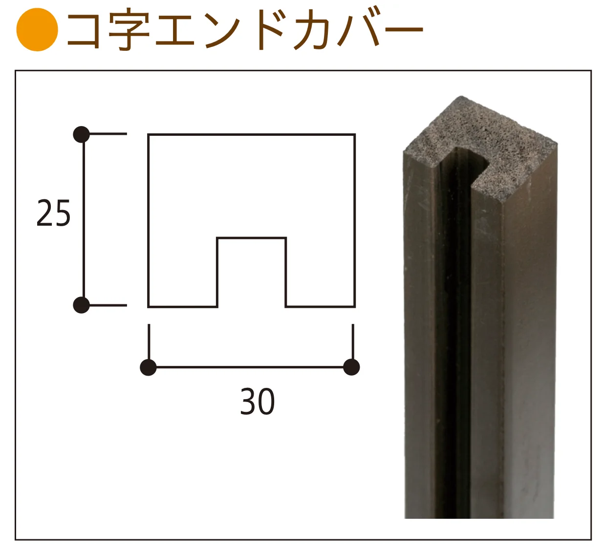 F&Fの「エンドカバー（取付ネジ付） 【2022年版】」
