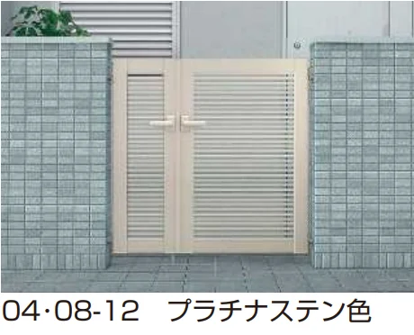 YKK APの「マンション向けポーチ門扉 シンプレオ 門扉1型【2023年版】」