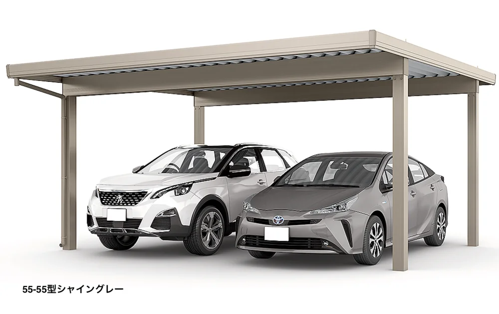 LIXILの「カーポートST 3000タイプ 2台用【2023年版】」のサブ画像4