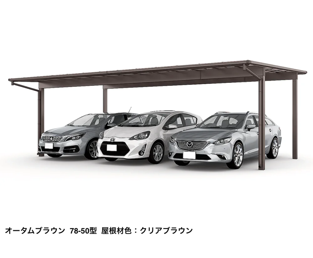 LIXILの「フーゴFプラス 3台用 柱間口移動【2022年版】」のサブ画像1