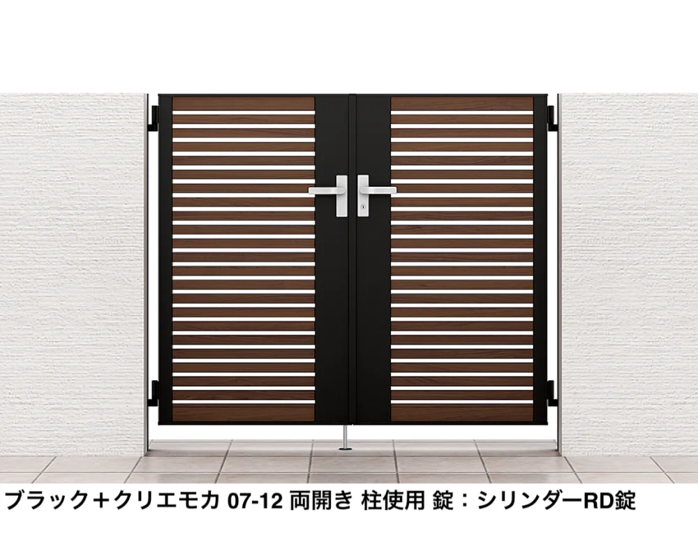 LIXILの「開き門扉AB ウッディYS1型【2022年版】」のサブ画像4
