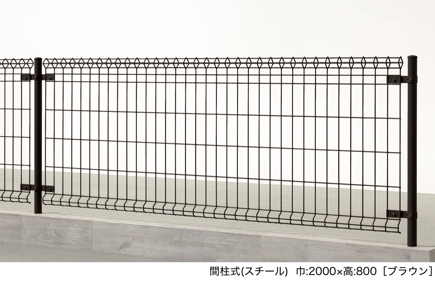 LIXILの「メッシュフェンス AM型【スチール製】」のサブ画像2