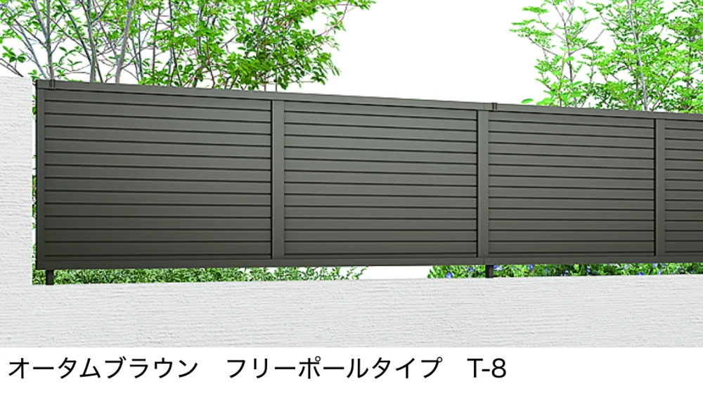 LIXILの「フェンスAB YM2型(横目隠し②)【2022年版】」のサブ画像1