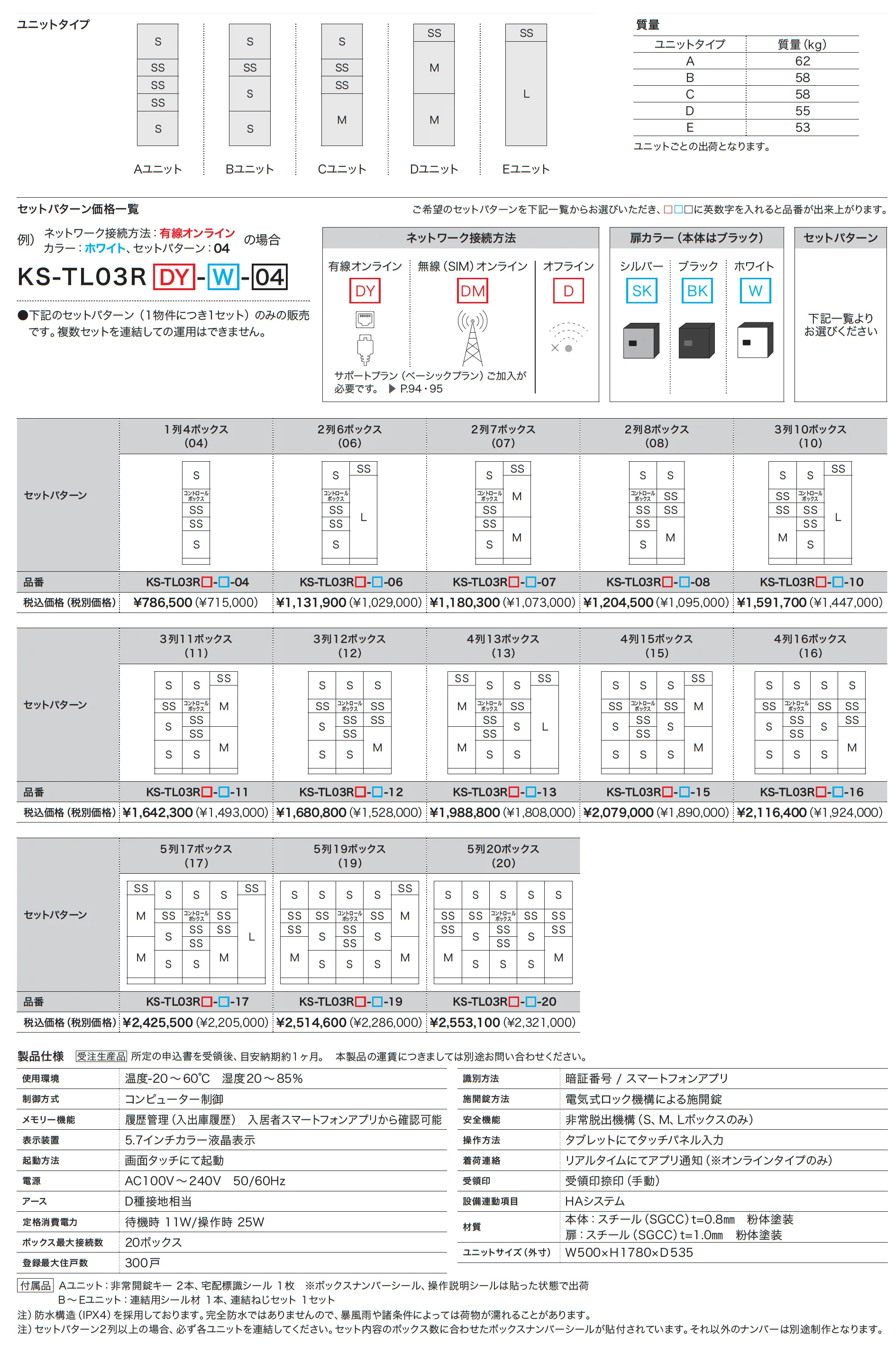 Nasta Box STANDARD スマートキー 前入前出_価格_1