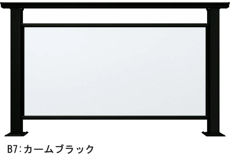 YKK APの「ルシアス デッキフェンス B04型 ポリカパネルタイプ【2025年版】【廃番】」のサブ画像1