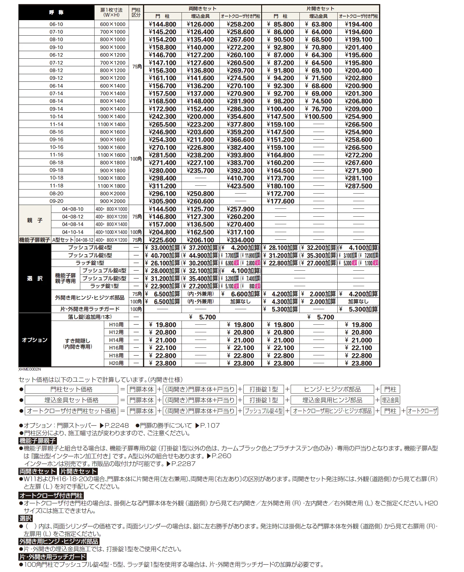 シンプレオ 門扉3型【2024年版】_価格_1