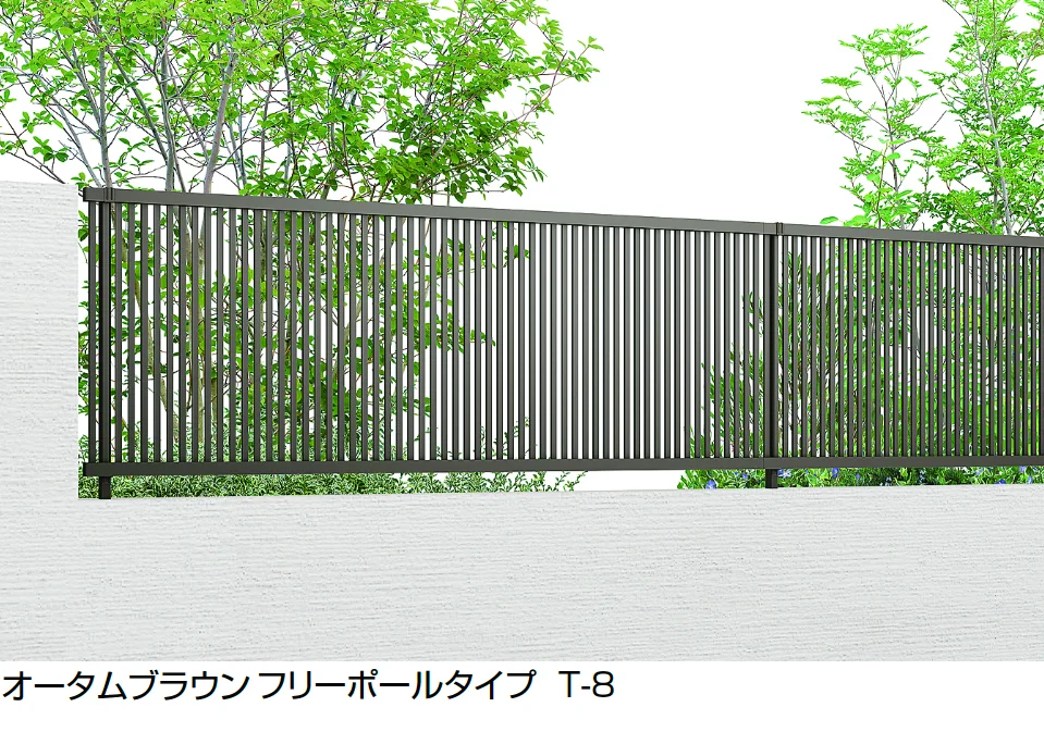 LIXILの「フェンスAB TR1型(縦格子①)」のサブ画像1
