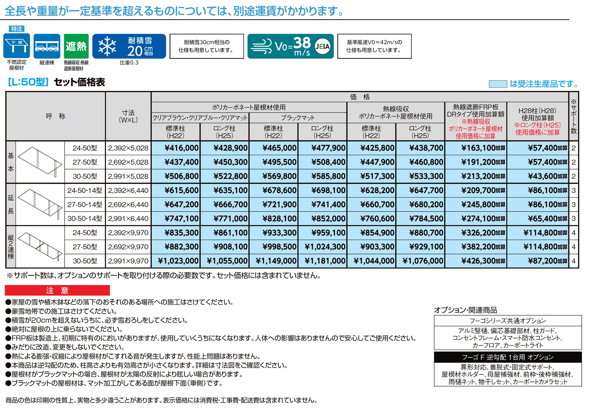 フーゴF 逆勾配 1台用_価格_1