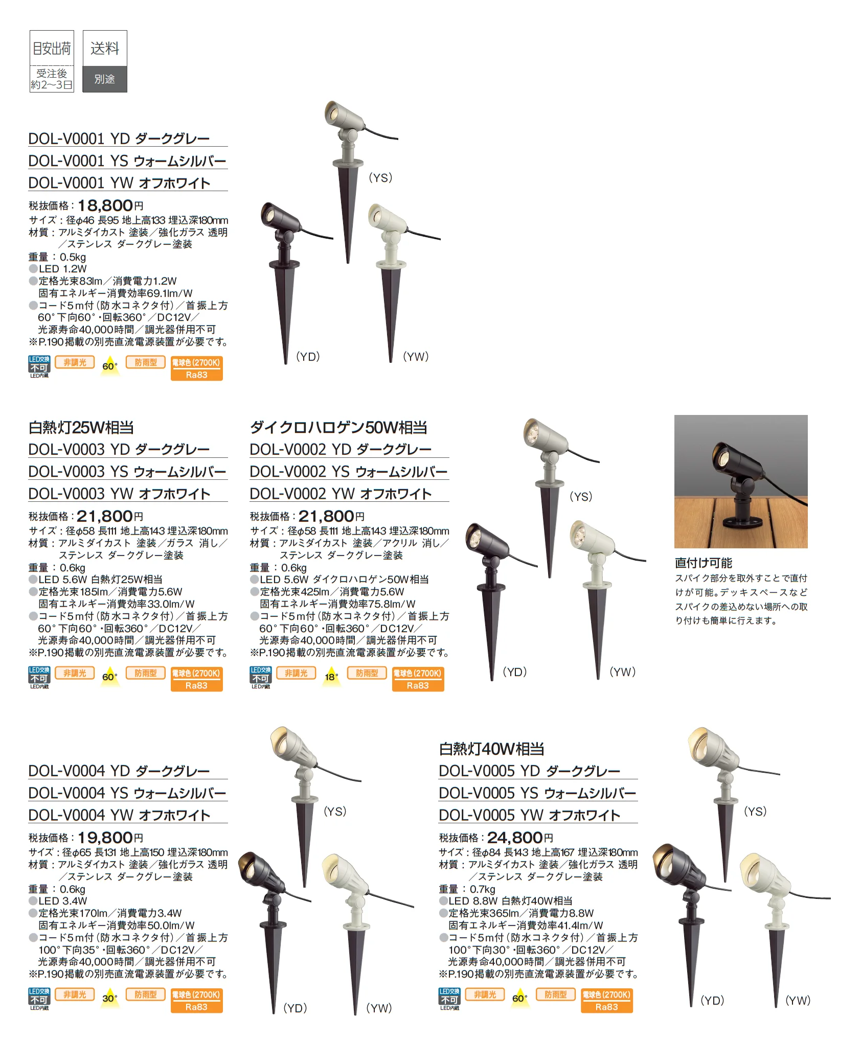 ルミナクス12 スポットライト_価格_1