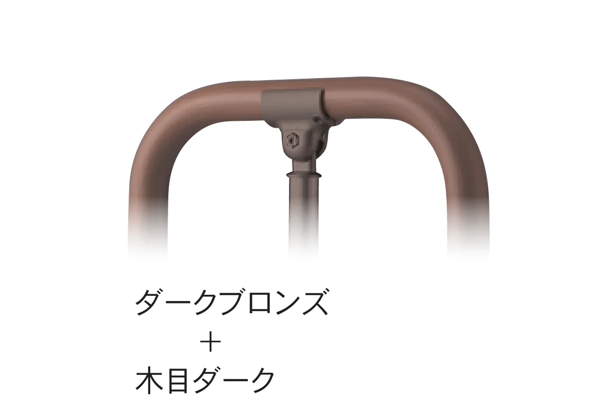 Bullsの「屋外用手すりシリーズ フリーＲレール g型スタンド」のサブ画像4