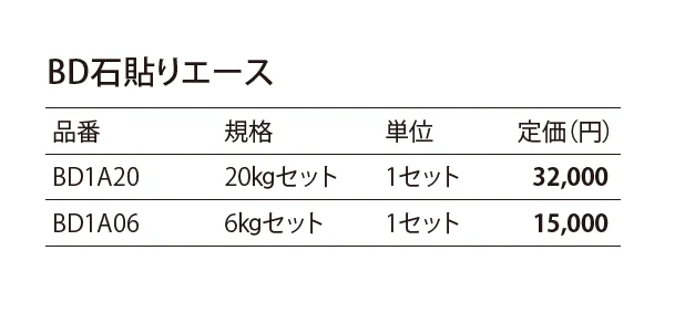 BD 石貼りエース_価格_1