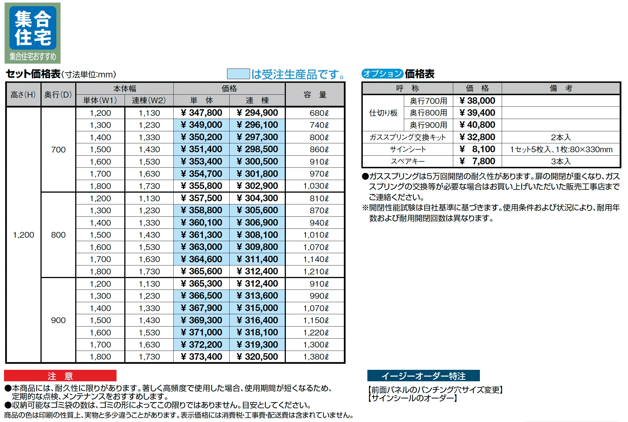ゴミ収納庫 PA型_価格_1