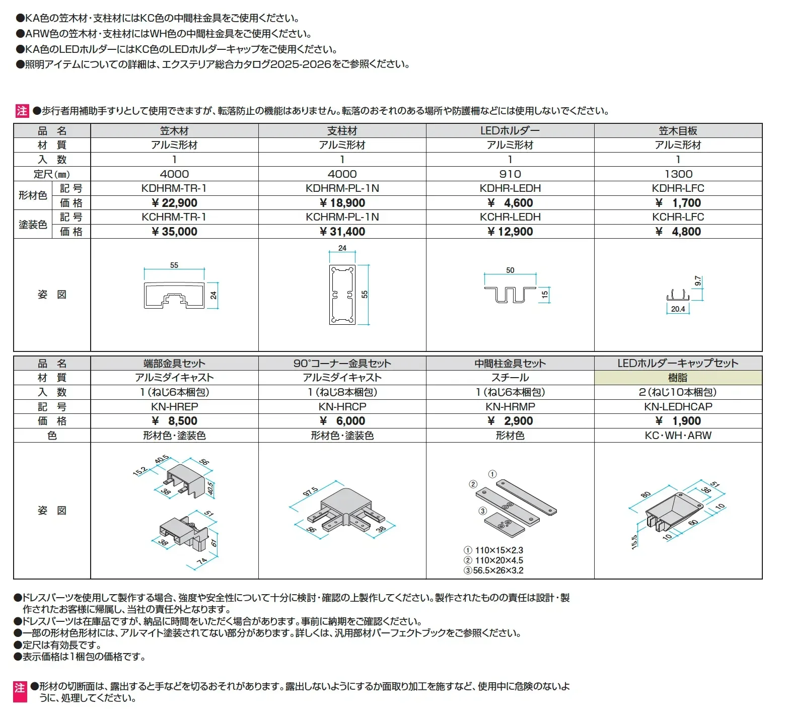 ドレスパーツ ドレスレール【2025年版】_価格_1