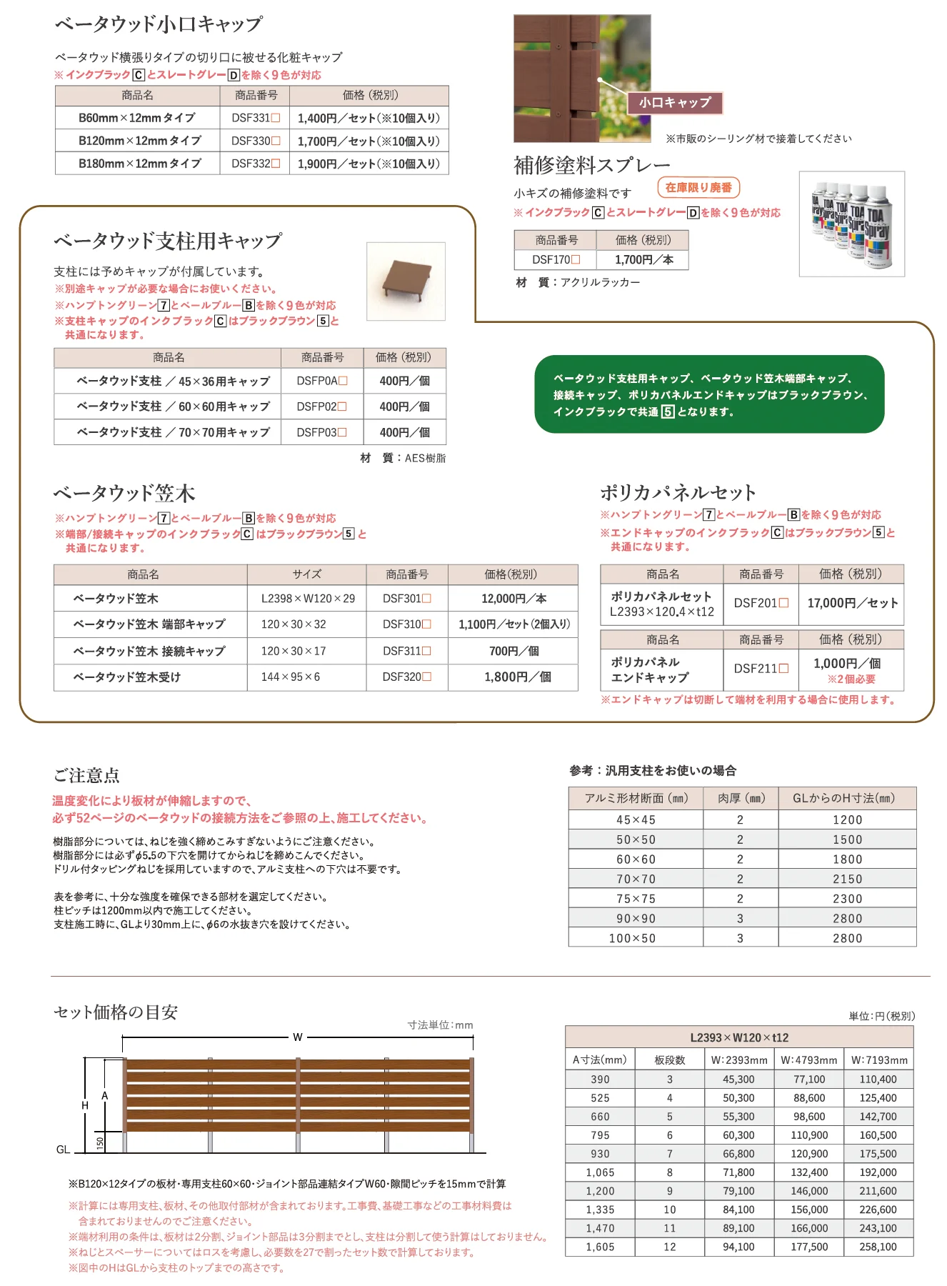 ベータウッド門扉_価格_2