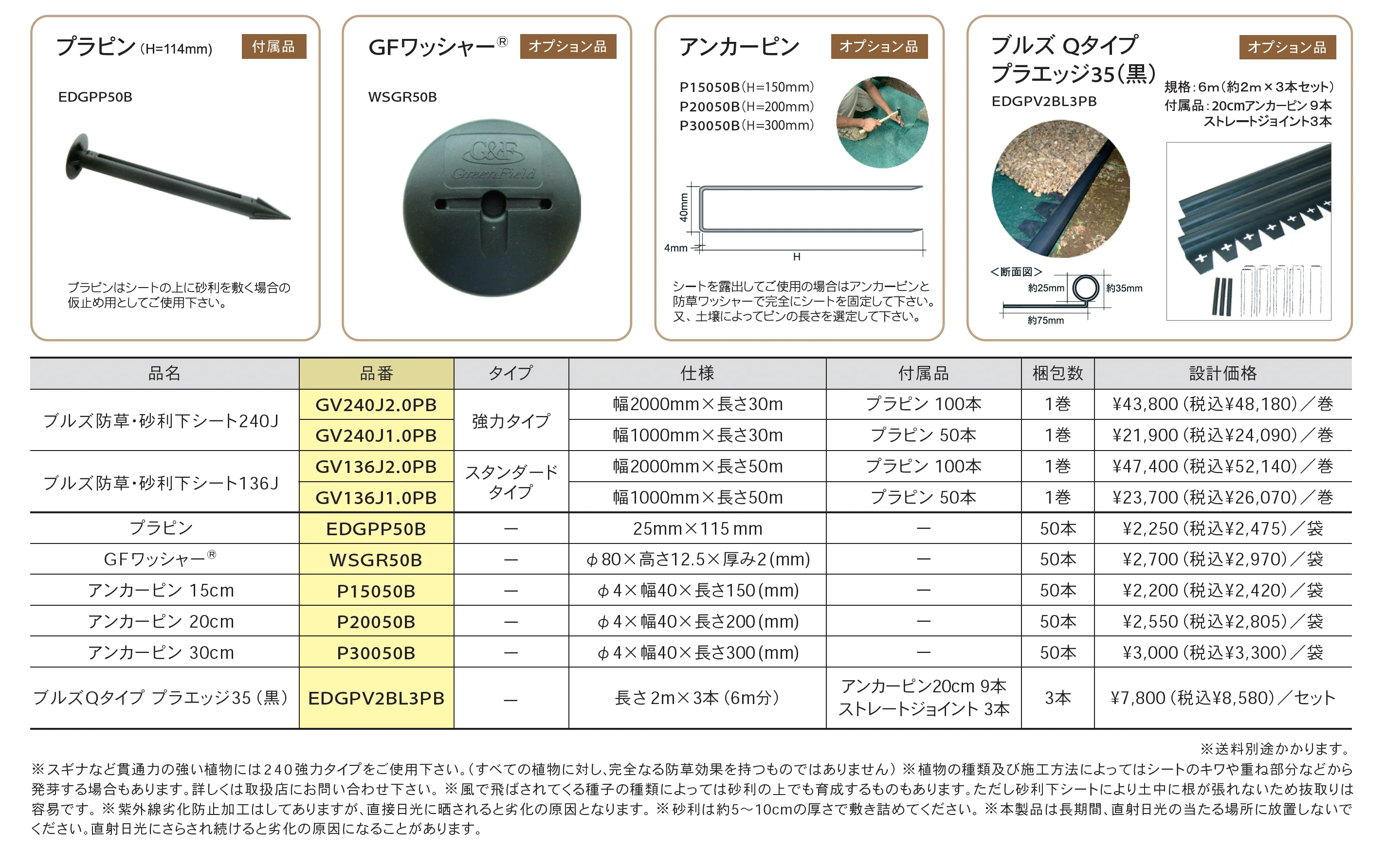 防草・砂利下シート_価格_1