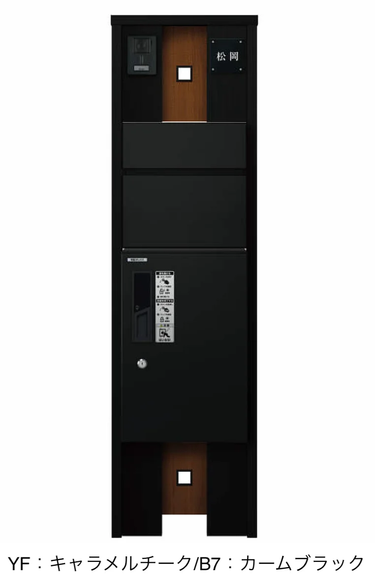 YKK APの「〔ピタットKey システム〕ルシアス 宅配ボックス1型取付用ルシアス ポストユニット KA01型【2023年版】」のサブ画像8