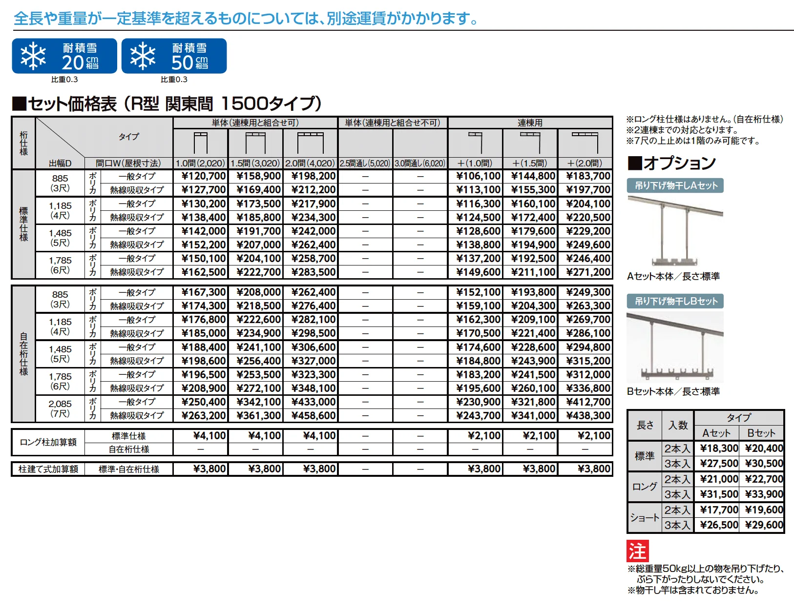 スピーネ R型 ビューステージ/Hスタイル屋根タイプ 関東間_価格_2