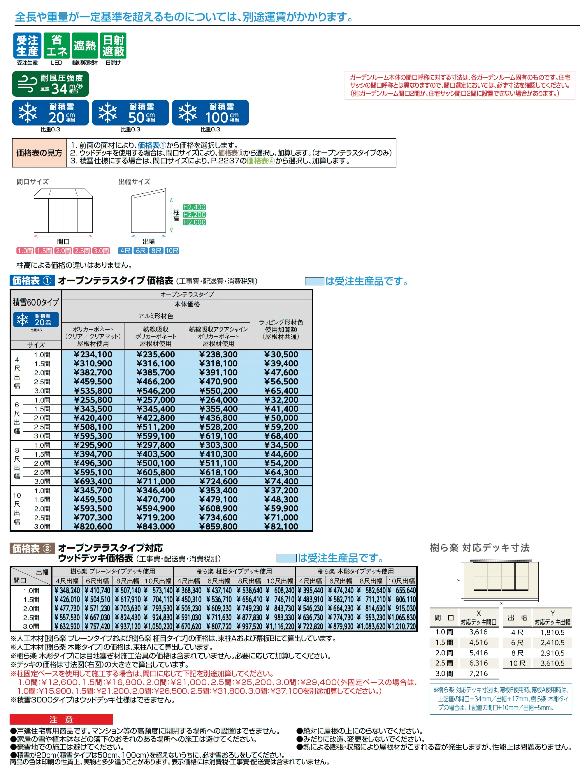 ココマ オープンテラスタイプ_価格_1