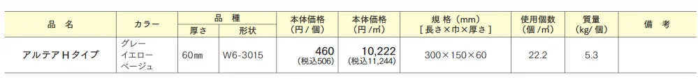 アルテア Hタイプ【2024年版】_価格_1