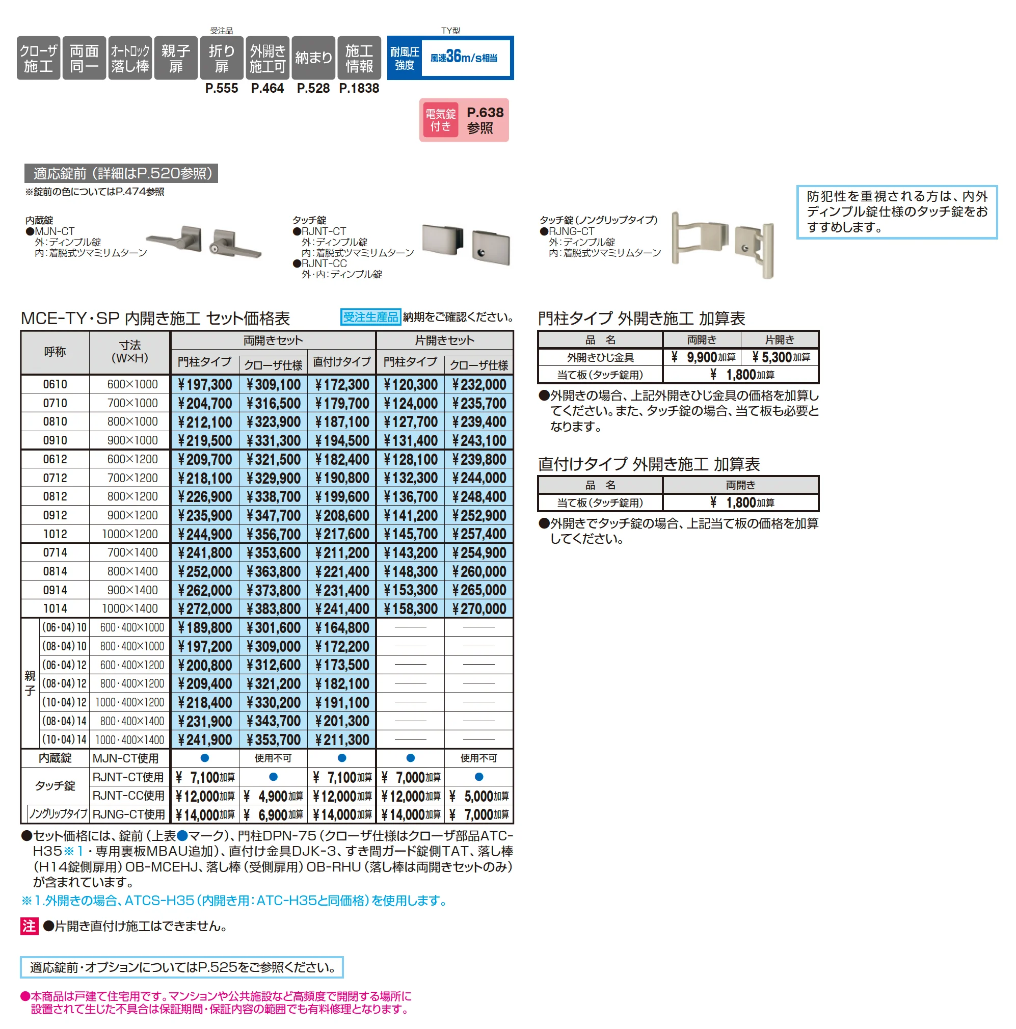 レジリアTY型_価格_1