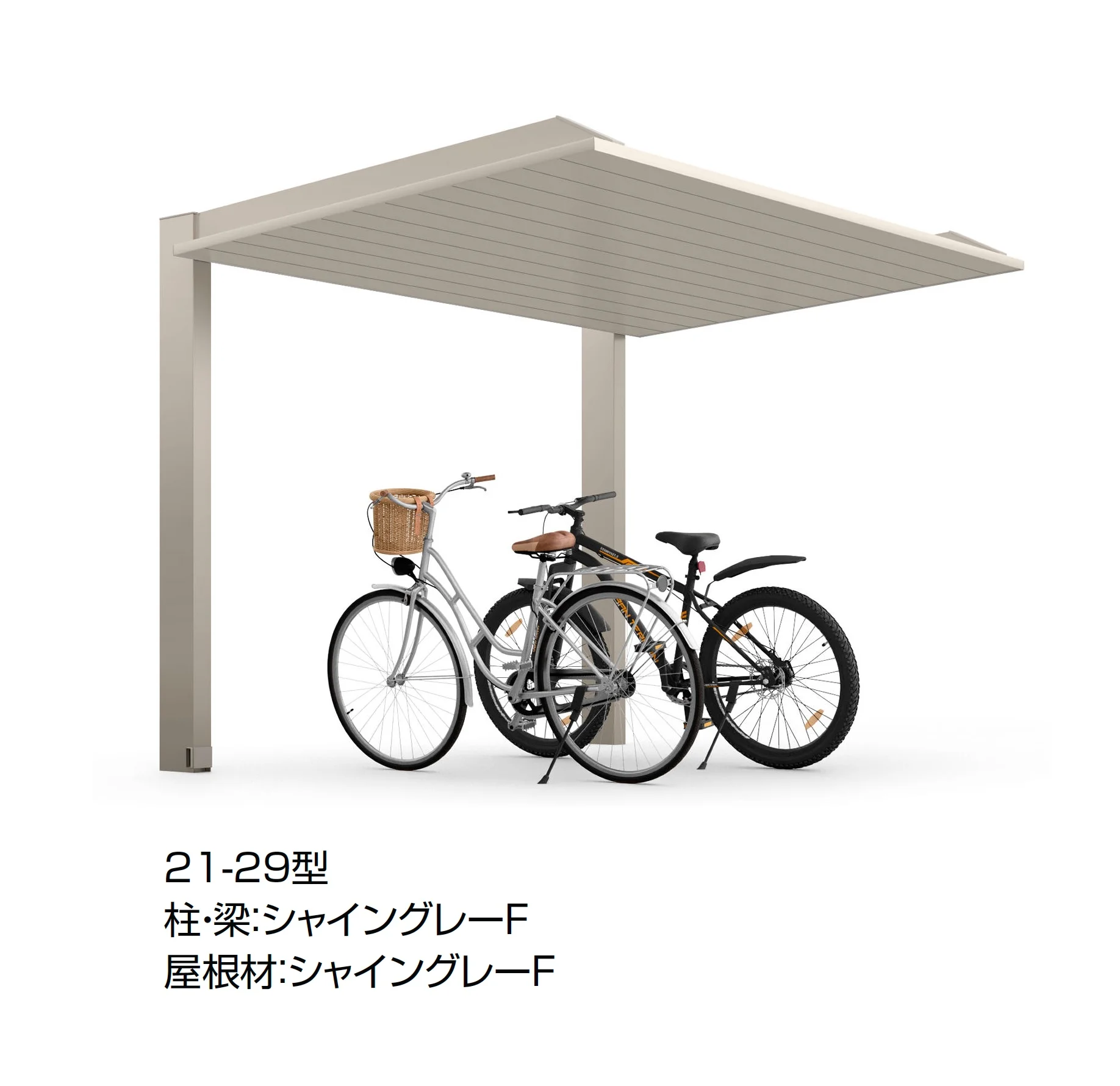 LIXILの「カーポートSC 1500 ミニ(駐輪場)」のサブ画像2