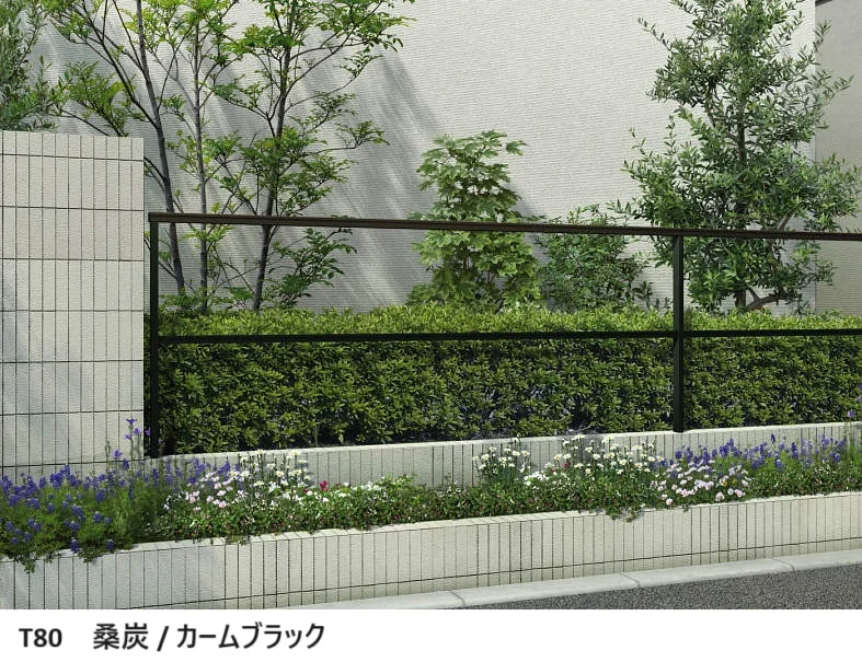 YKK APの「ルシアス フェンスLite A02型　横格子1本【2024年版】」のサブ画像4