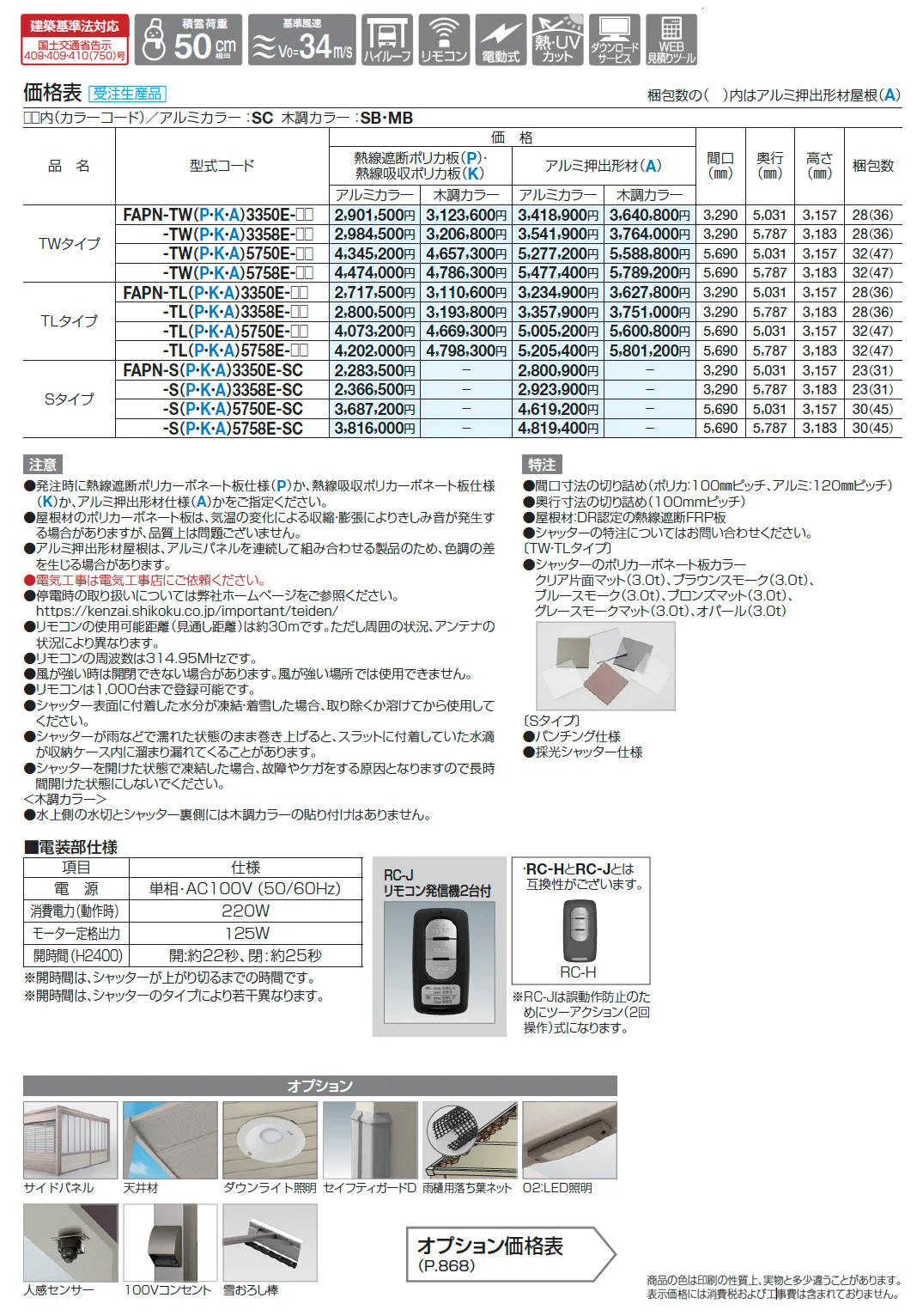 フェアポート TLタイプ【2025年版】_価格_1