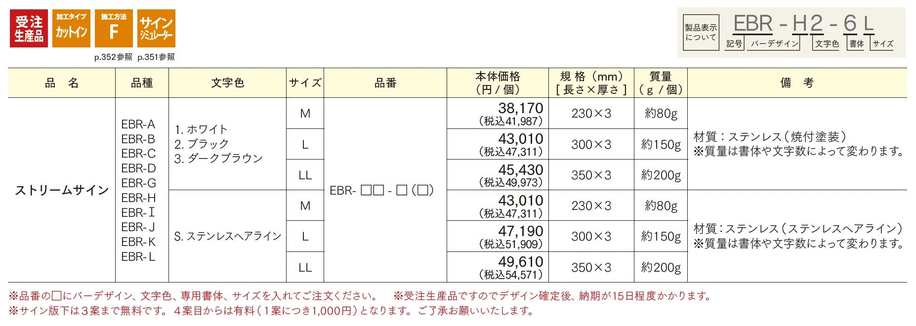 ストリームサイン【2025年版】_価格_1