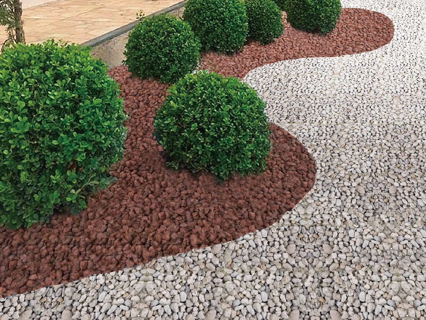 EXDECOの「グラバ防犯マルチ【関東版】 Grava Security Mulch」