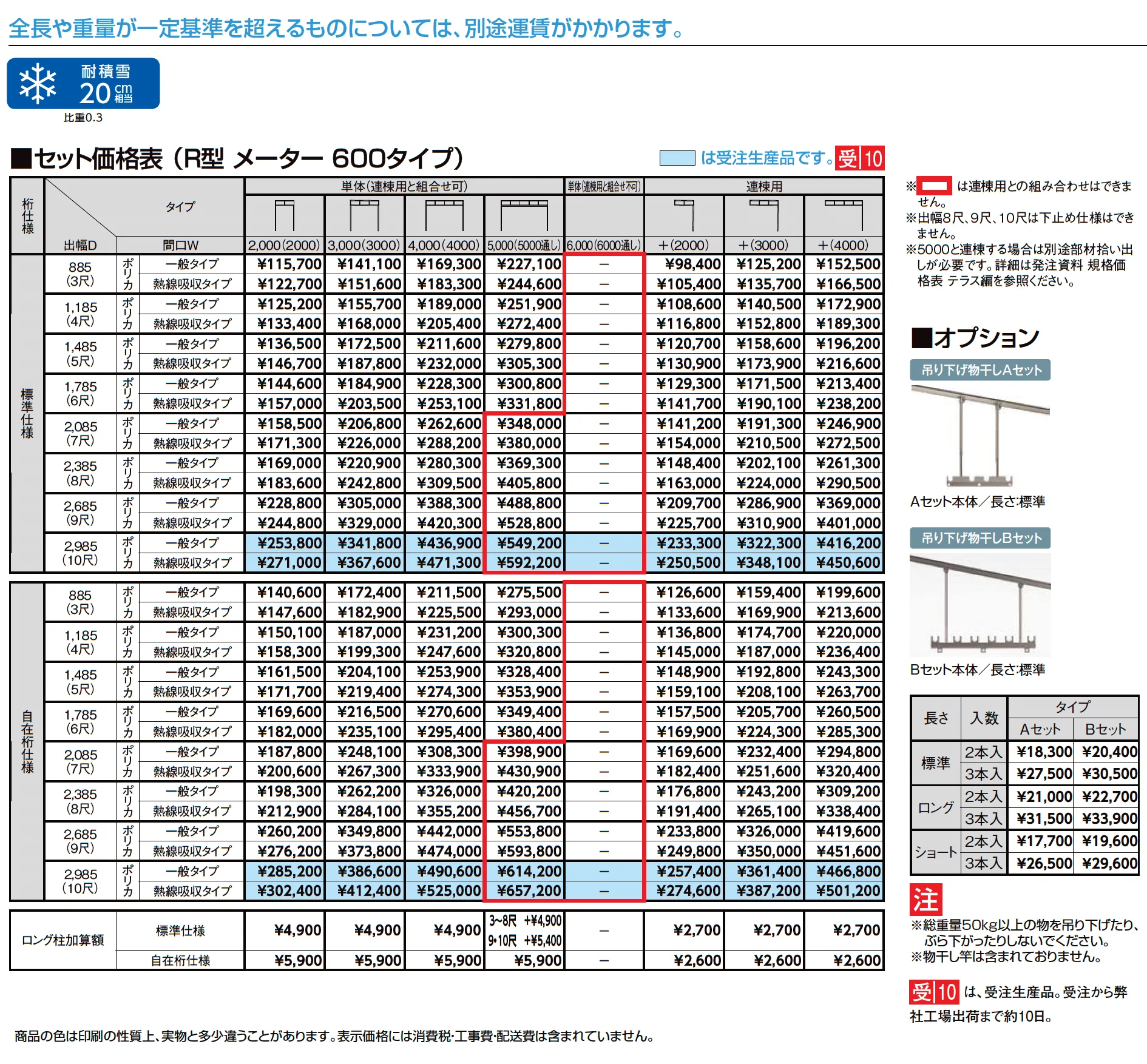 スピーネ R型 テラスタイプ メーター_価格_1