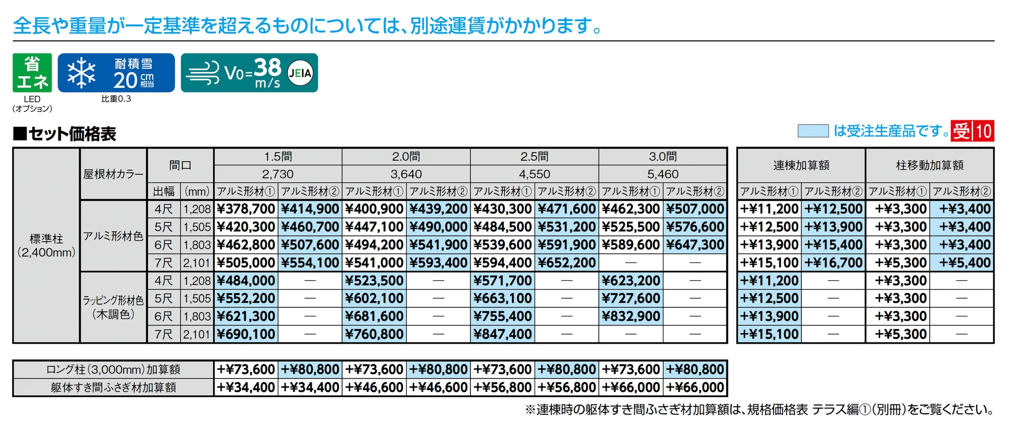 テラスSC 独立タイプ_価格_1