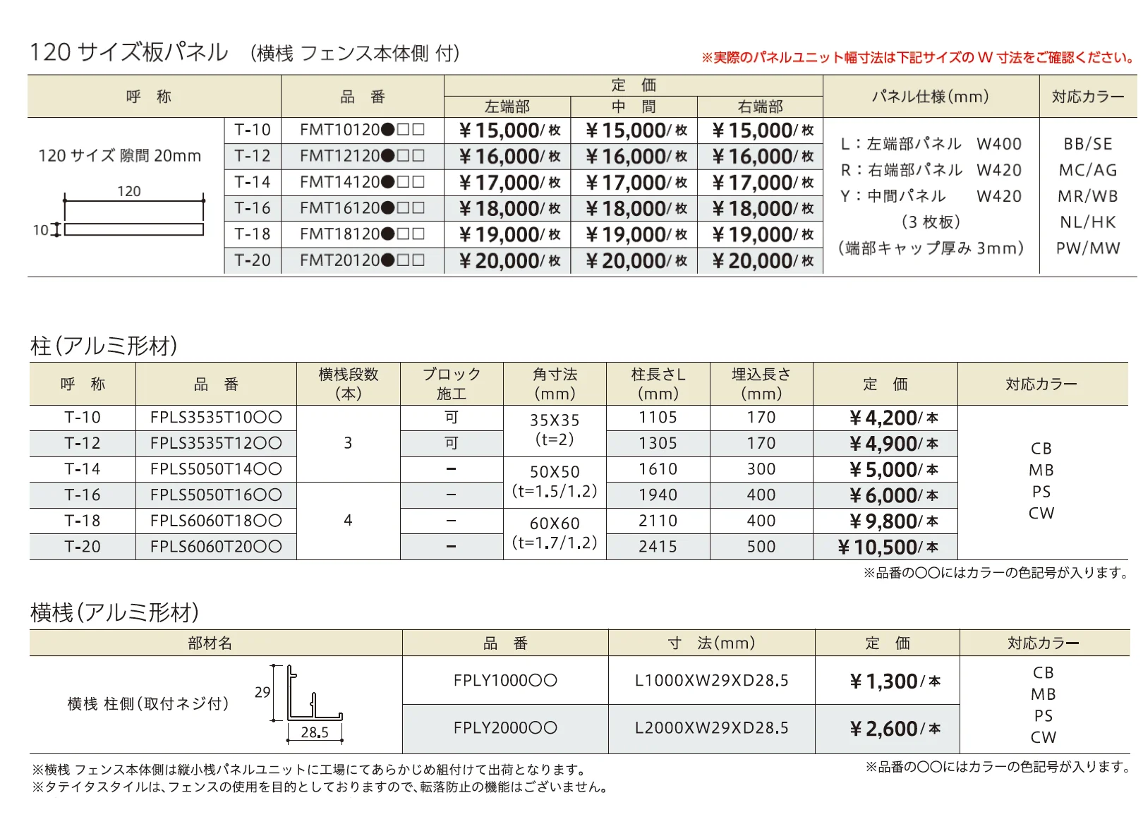 タテイタスタイル 120サイズ （隙間20mm）（板デコⅡ仕様）【2024年版】_価格_2