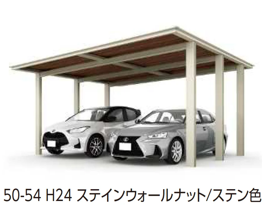 YKK APの「ルシアス カーポート 1500タイプ 2台用 (単体/奥行連結)【2025年版】【廃番】」のサブ画像5