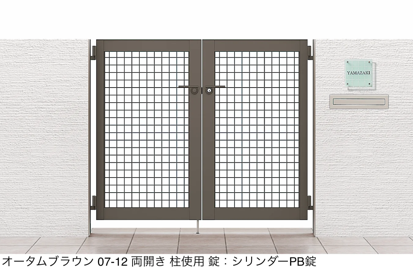 LIXILの「アルメッシュ門扉」のサブ画像1