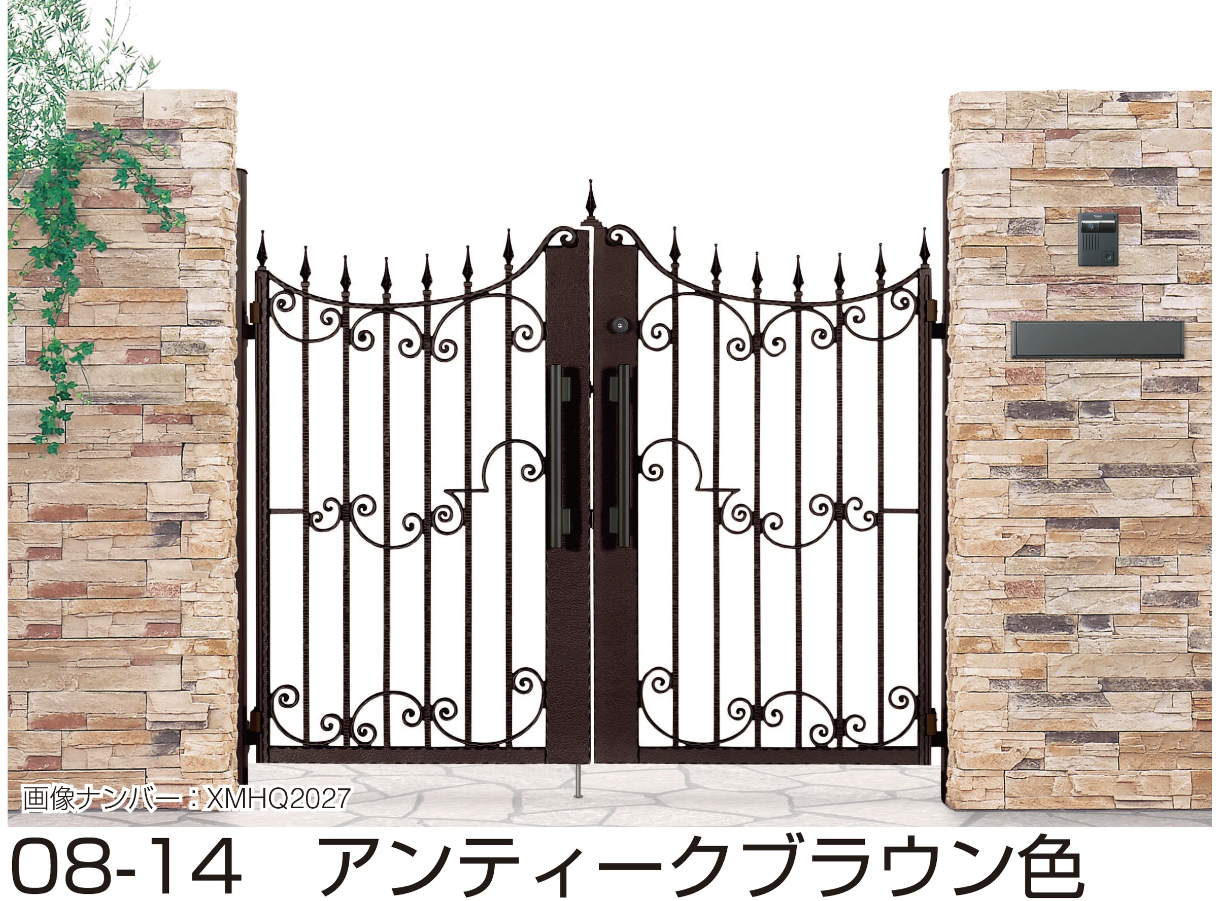 YKK APの「シャローネ 門扉 EA07型」