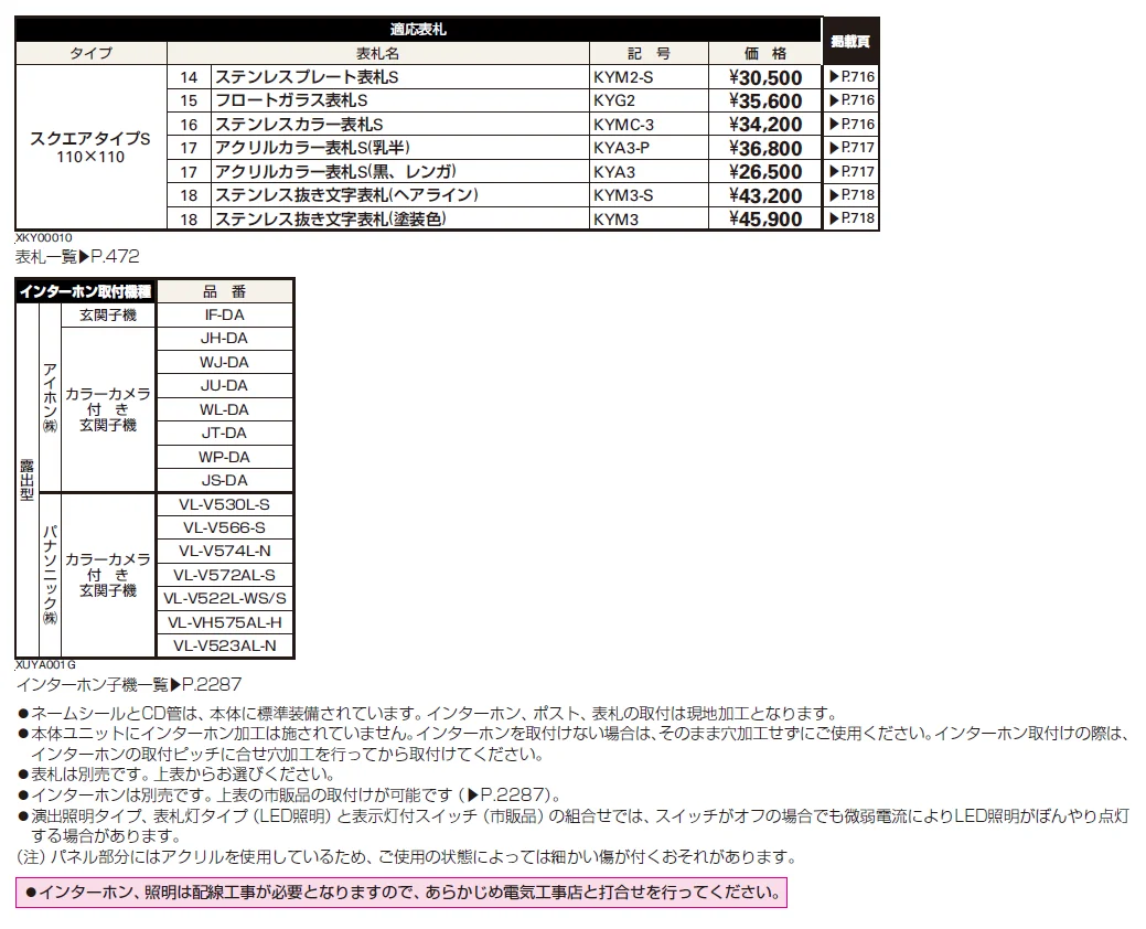 ルシアス ポストユニット PE01型【2024年版】_価格_2