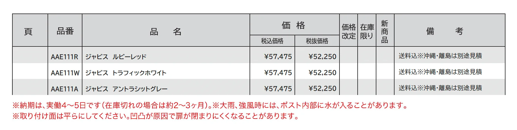 フラボックス ジャビス_価格_1