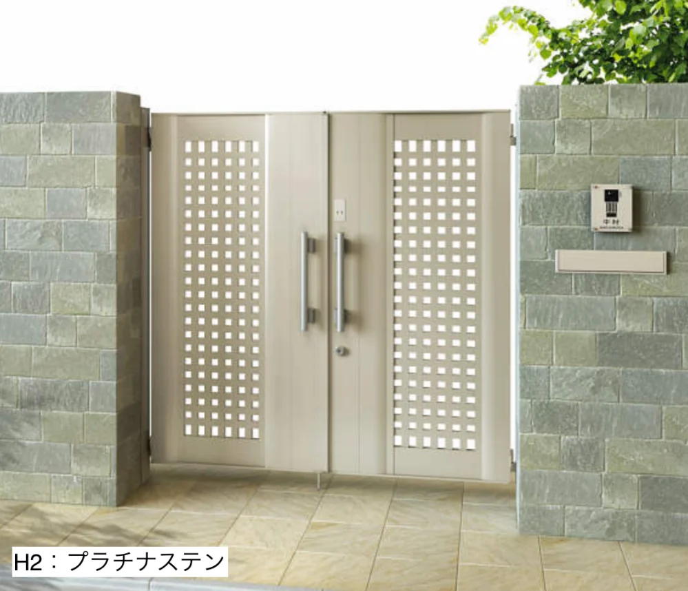 YKK APの「〔ピタットKey システム〕電気錠付 エクスティアラ 門扉シリーズ 3型【2023年版】」のサブ画像1