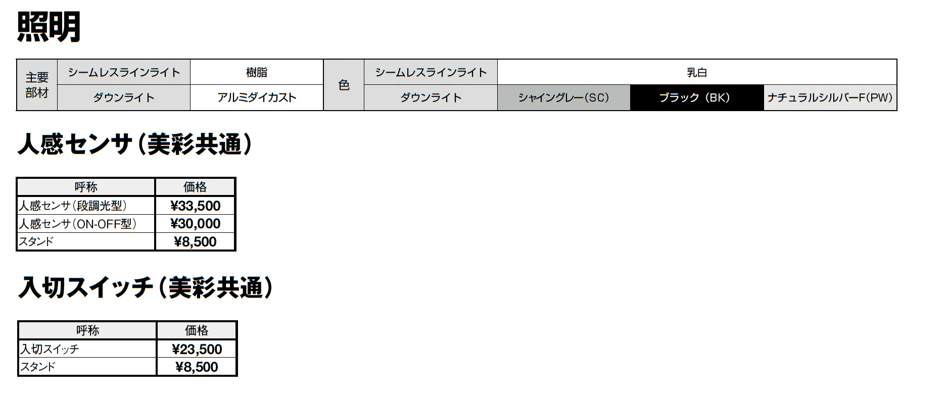 テラスSC 壁付タイプ_価格_5