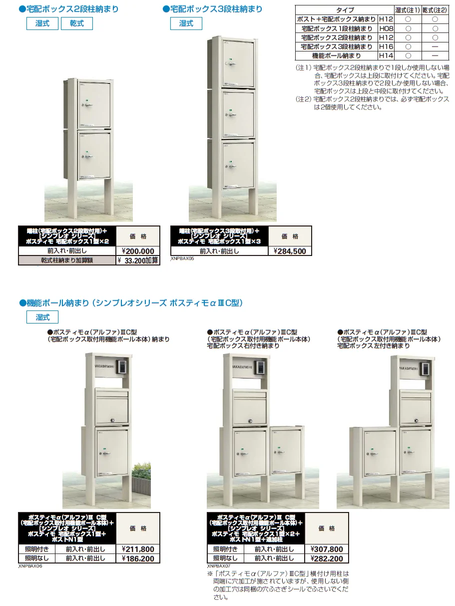 ポスティモ 宅配ボックス1型【2024年版】_価格_3