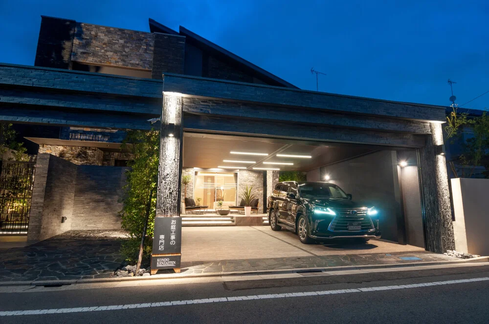 第２回 ゆとり×タカショー庭施工例コンテスト ファサード部門 銀賞