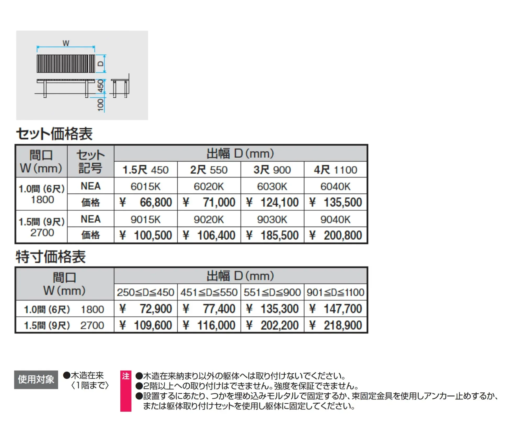濡縁 アルミタイプ【2025年版】_価格_2