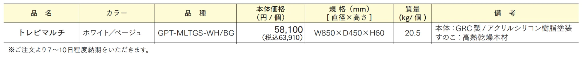 トレビマルチ【2024年版】_価格_1