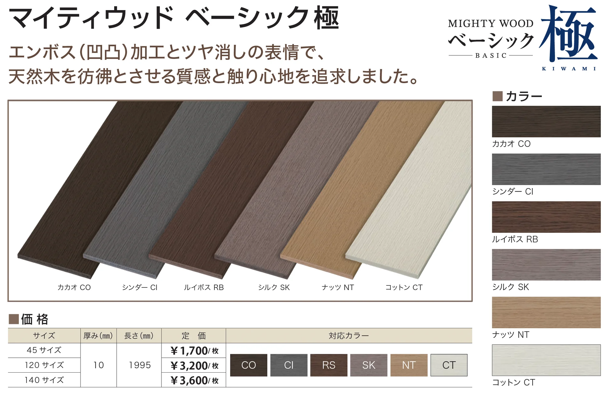 マイティウッド ベーシック極_価格_5